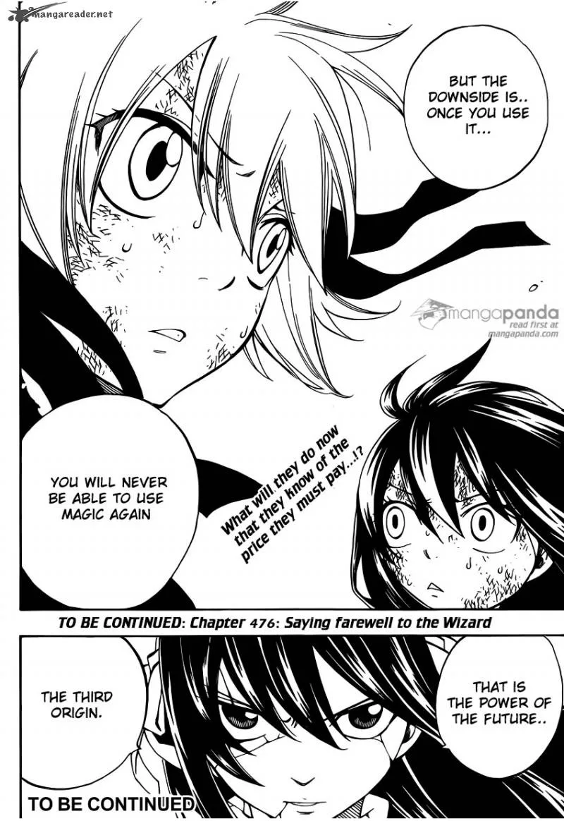 Fairy Tail Chapter 475 page 19