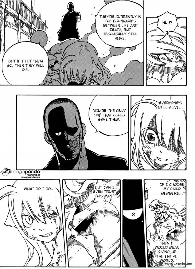 Fairy Tail Chapter 477 page 14