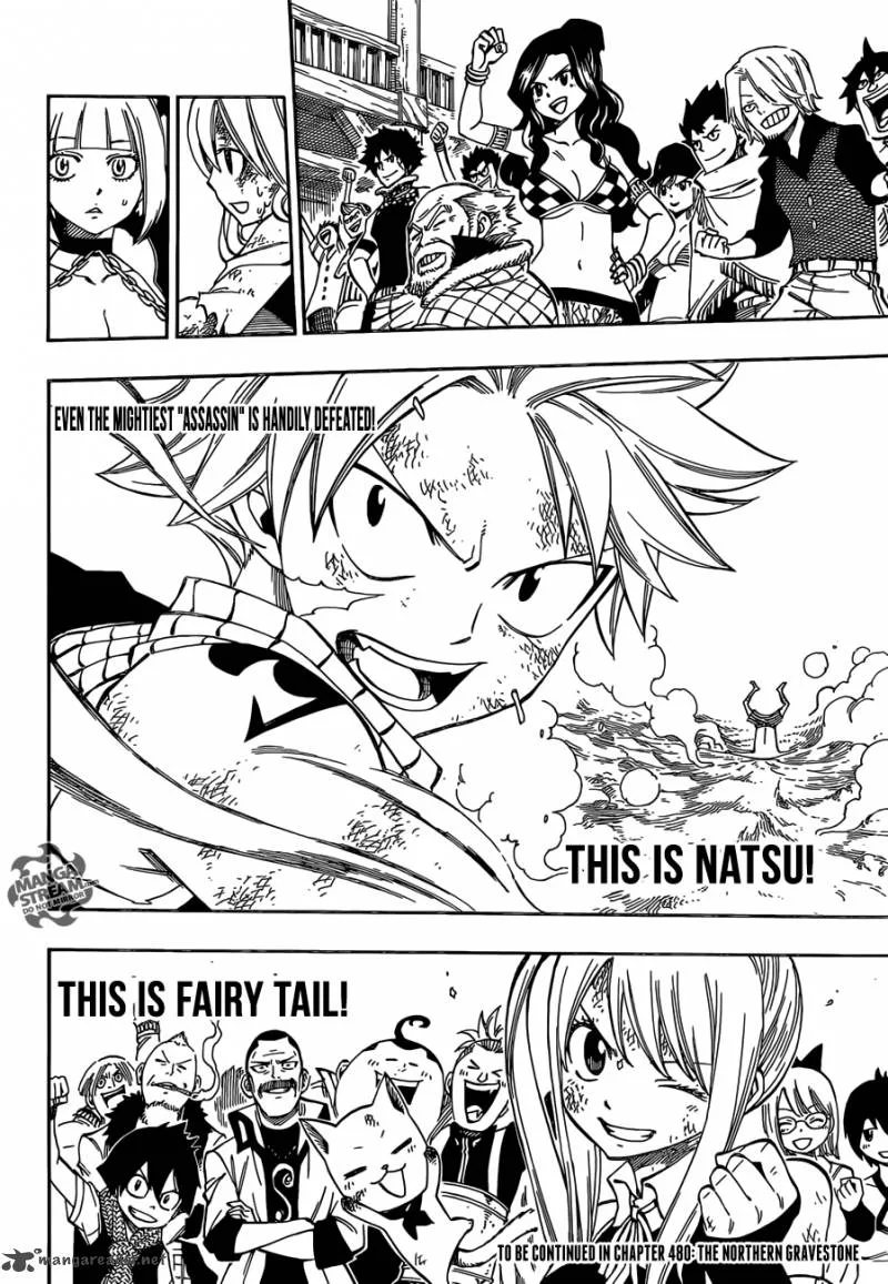 Fairy Tail Chapter 479 page 20