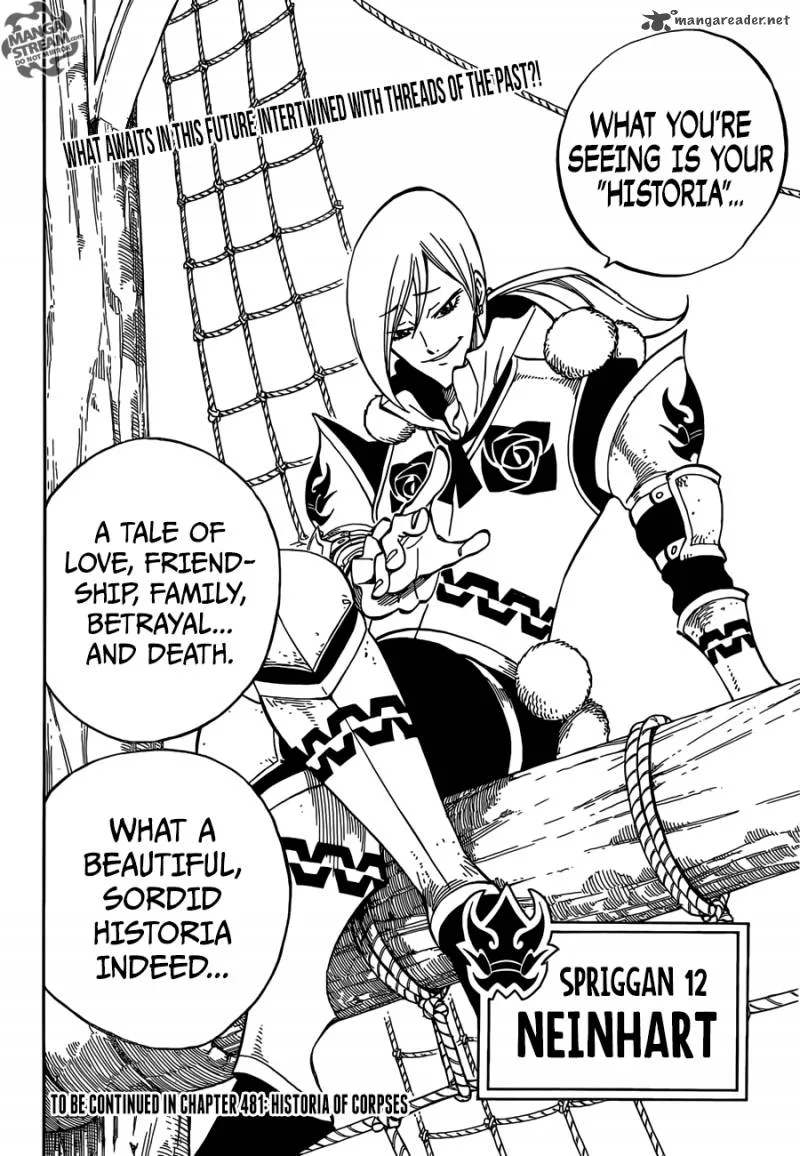 Fairy Tail Chapter 480 page 21