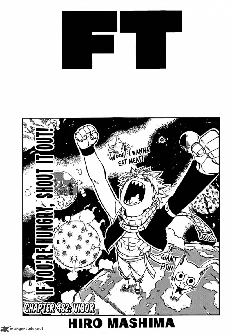 Fairy Tail Chapter 482 page 1