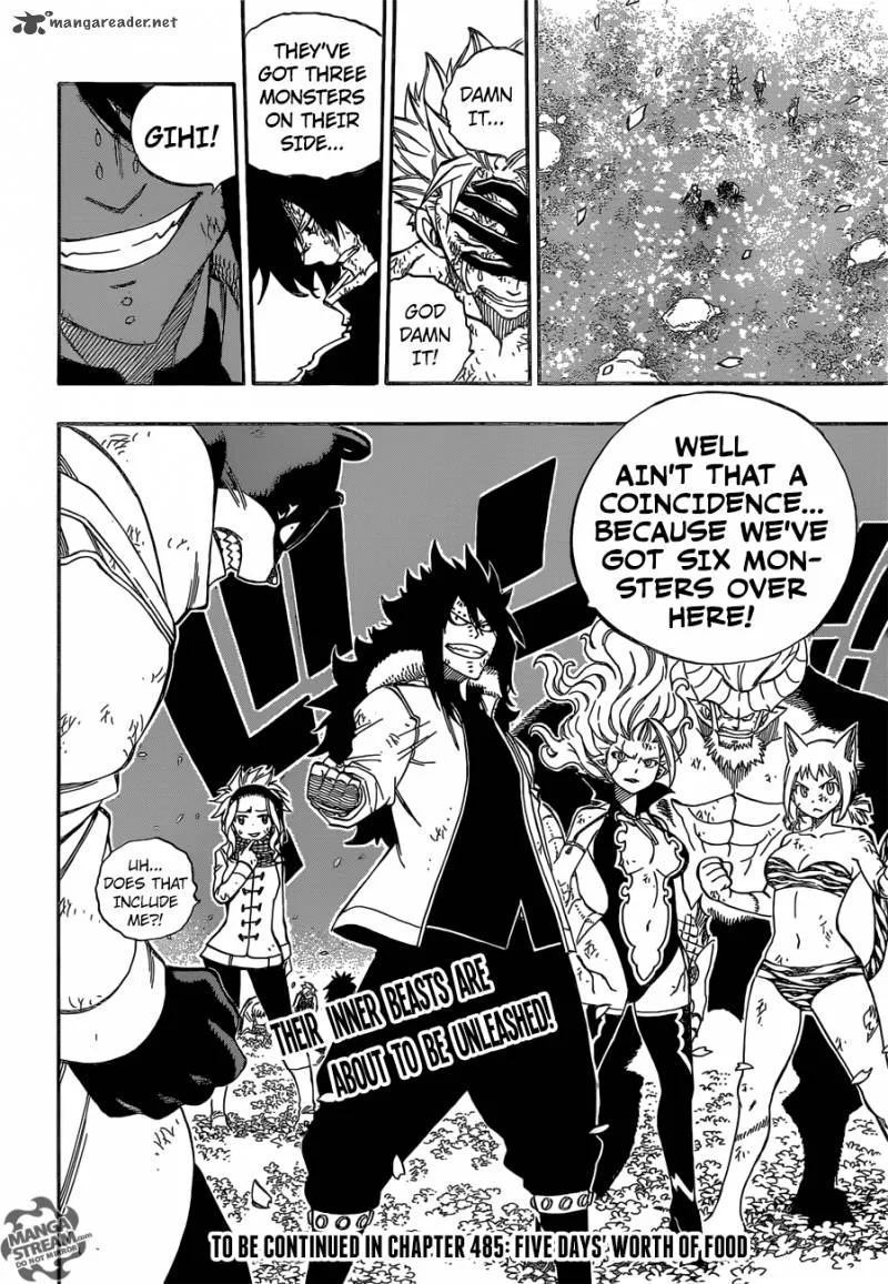 Fairy Tail Chapter 484 page 21
