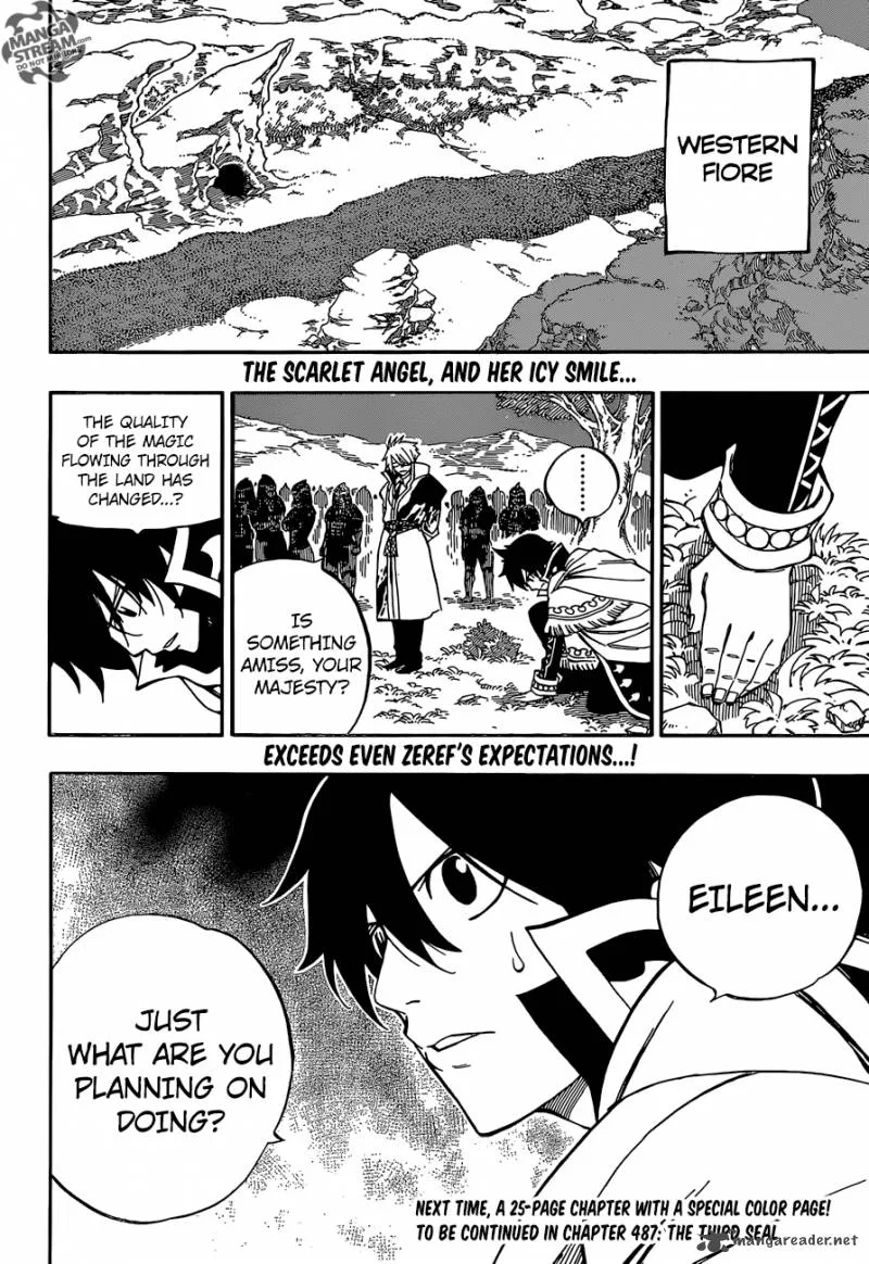 Fairy Tail Chapter 486 page 20