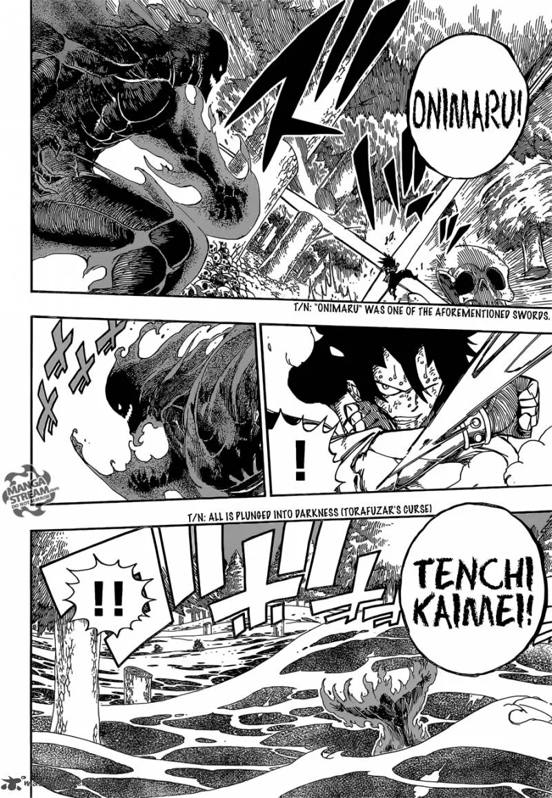 Fairy Tail Chapter 487 page 12