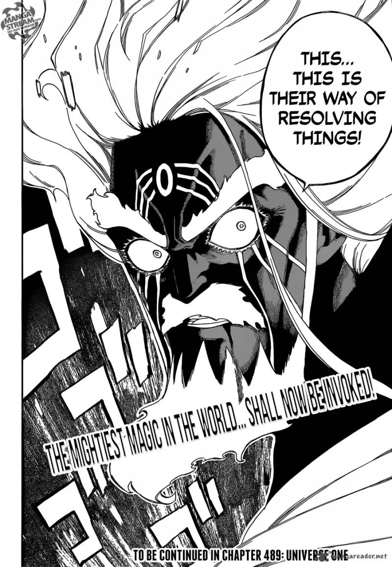 Fairy Tail Chapter 488 page 21