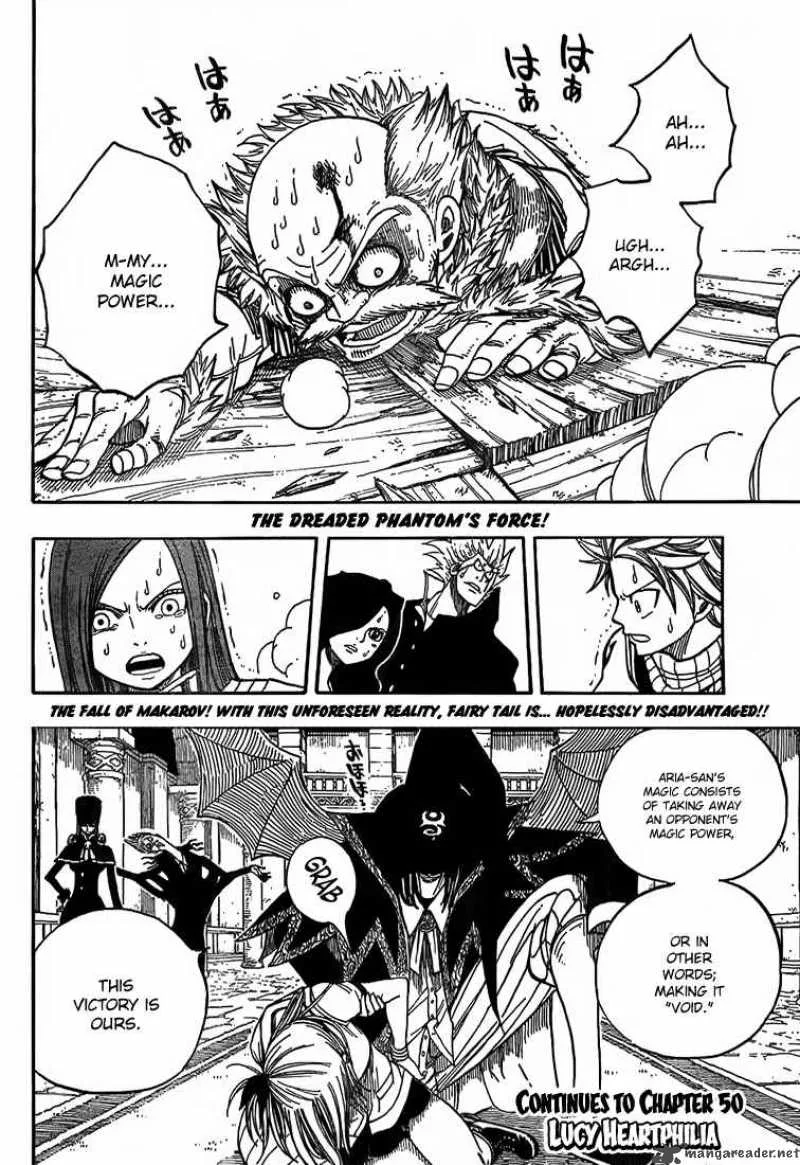 Fairy Tail Chapter 49 page 20