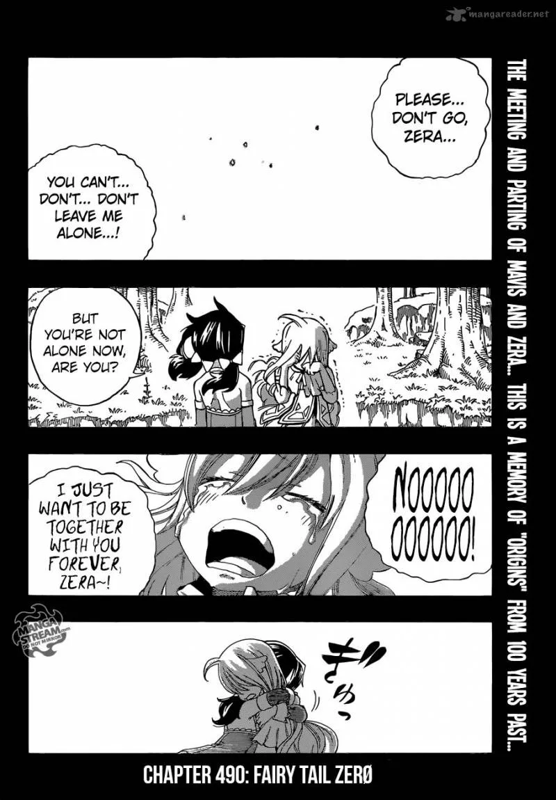 Fairy Tail Chapter 490 page 2