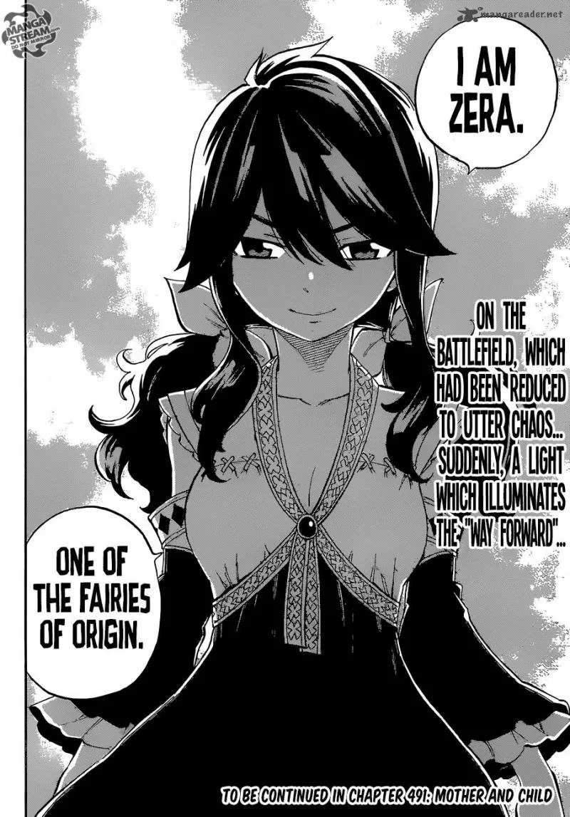 Fairy Tail Chapter 490 page 20