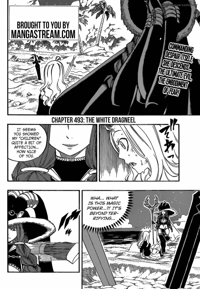 Fairy Tail Chapter 493 page 4