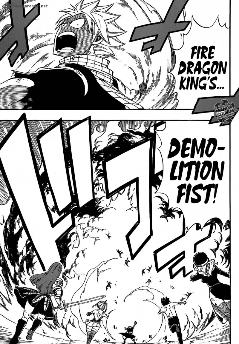 Fairy Tail Chapter 495 page 10