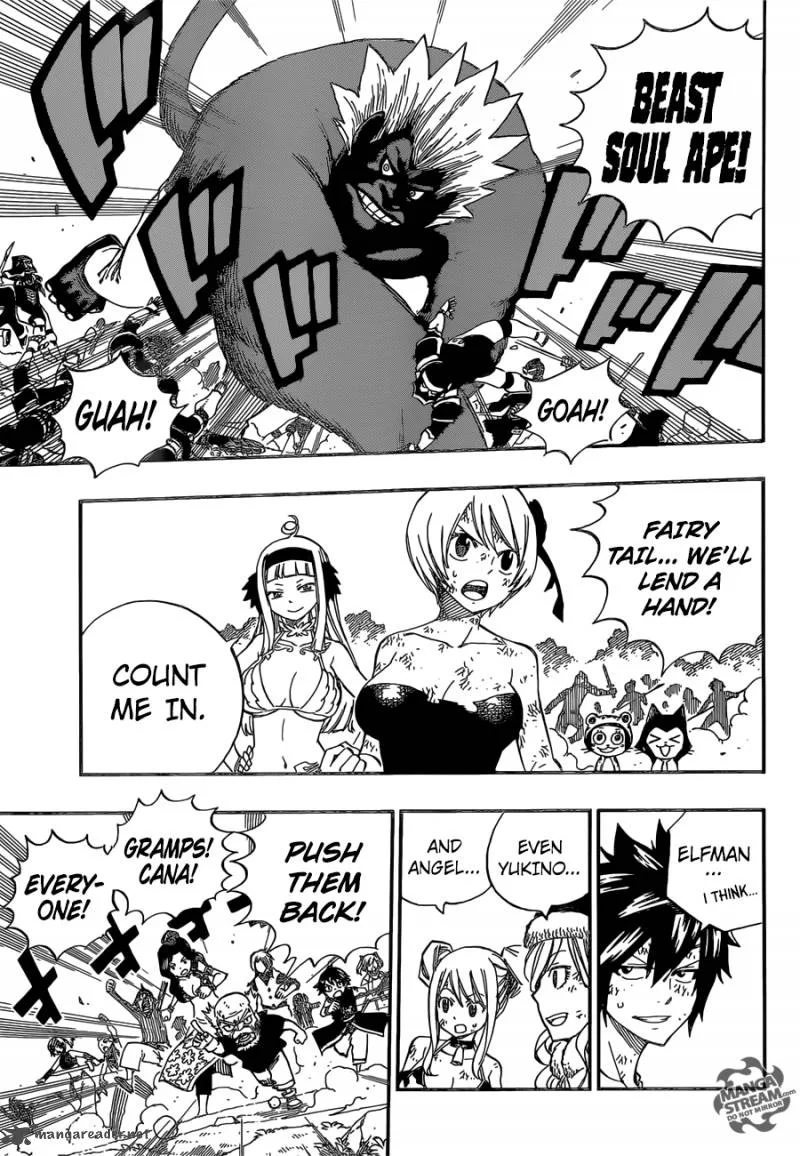 Fairy Tail Chapter 495 page 16