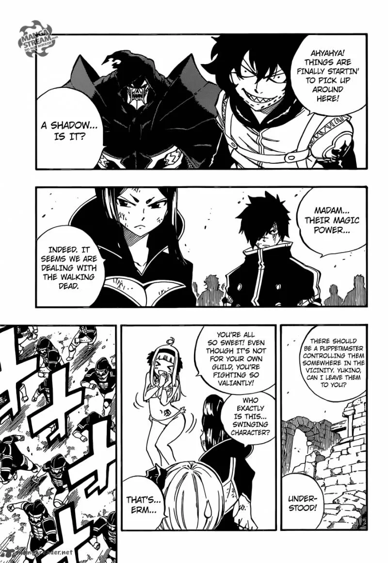Fairy Tail Chapter 496 page 15