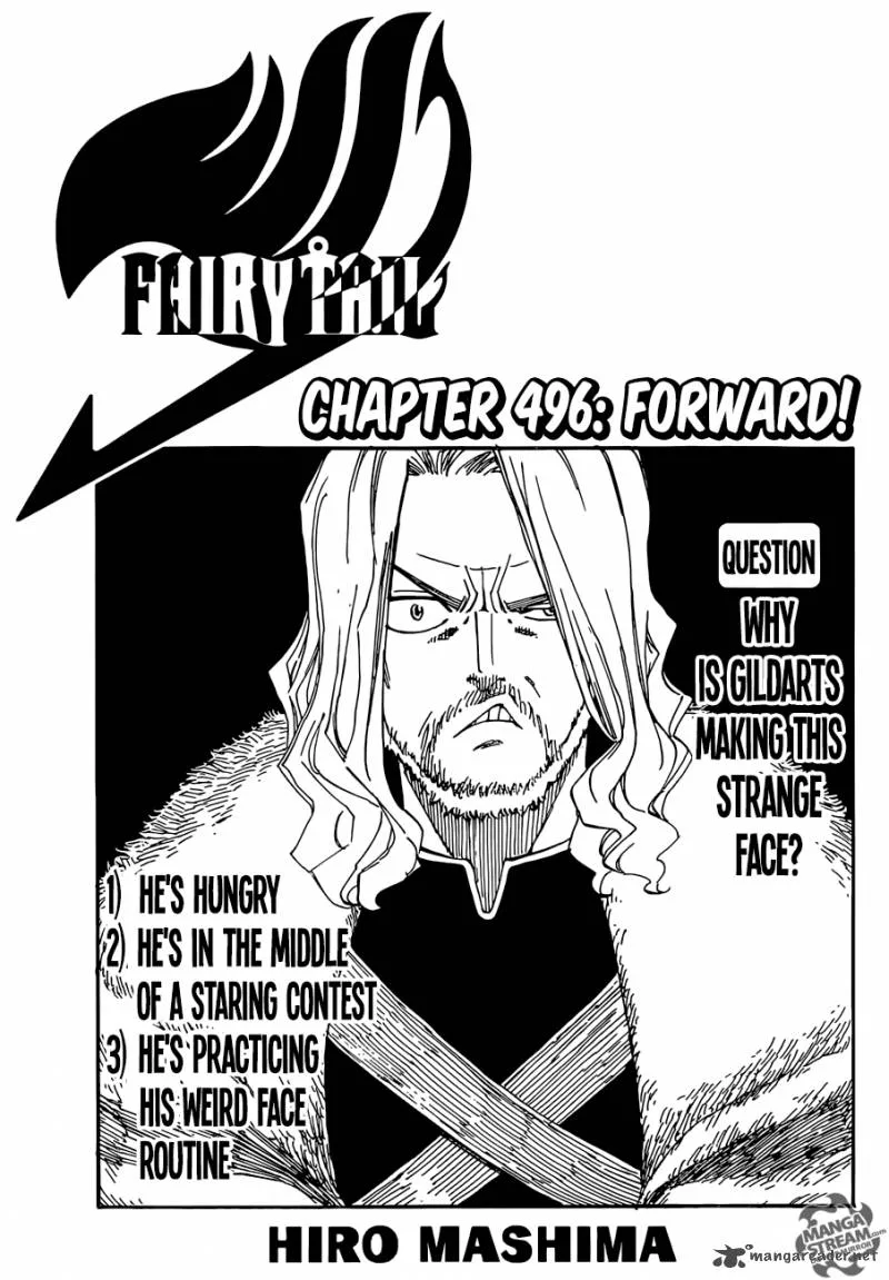 Fairy Tail Chapter 496 page 1