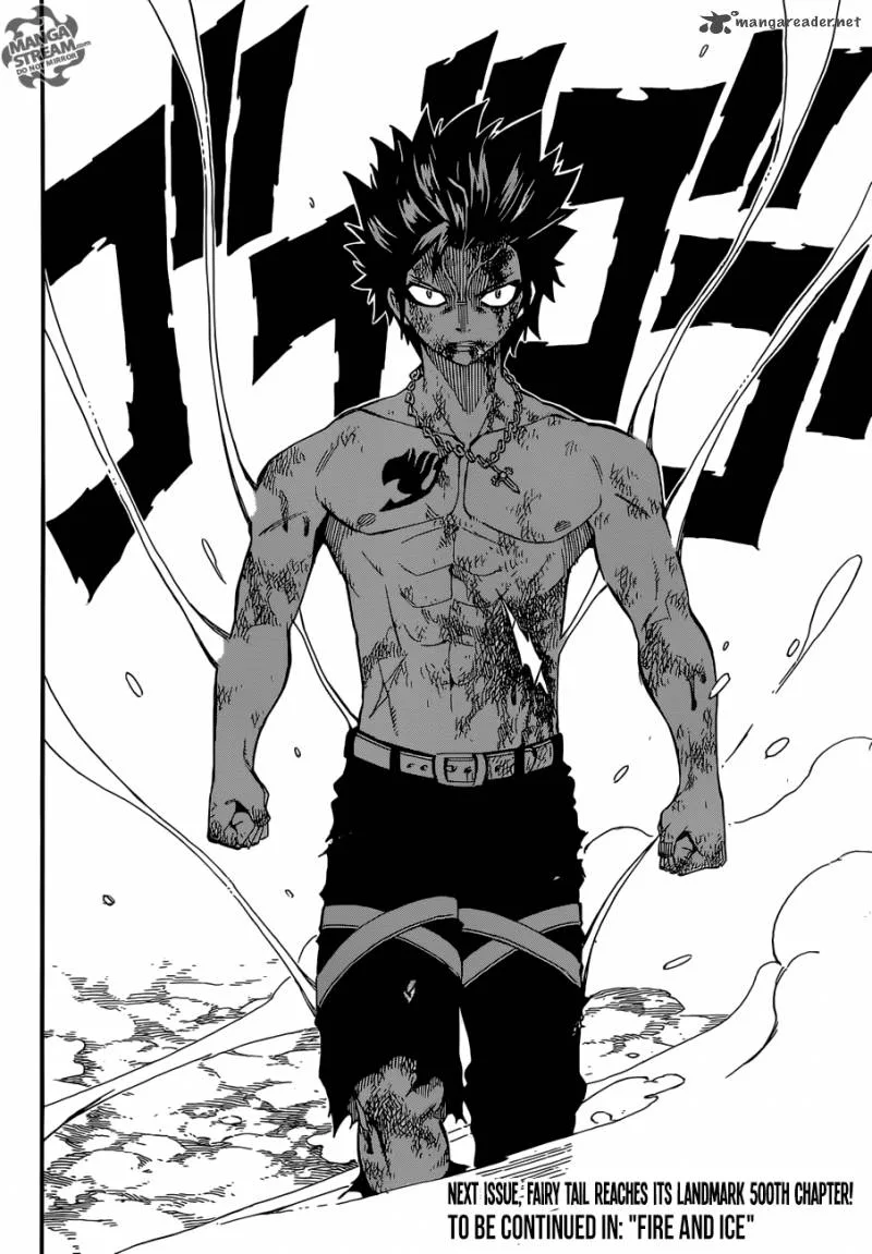 Fairy Tail Chapter 499 page 21