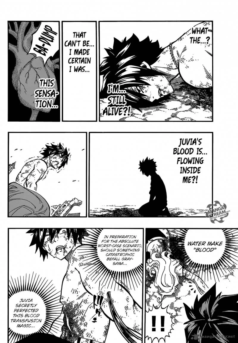 Fairy Tail Chapter 499 page 16