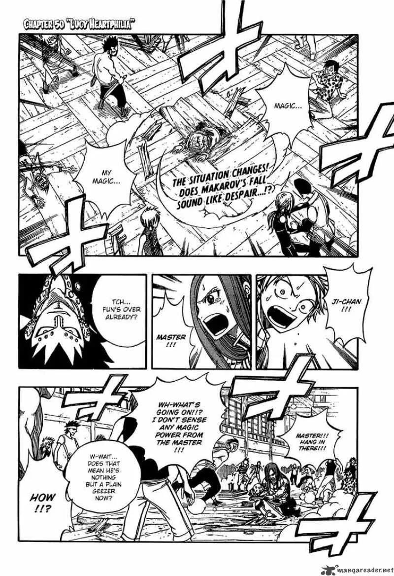 Fairy Tail Chapter 50 page 2