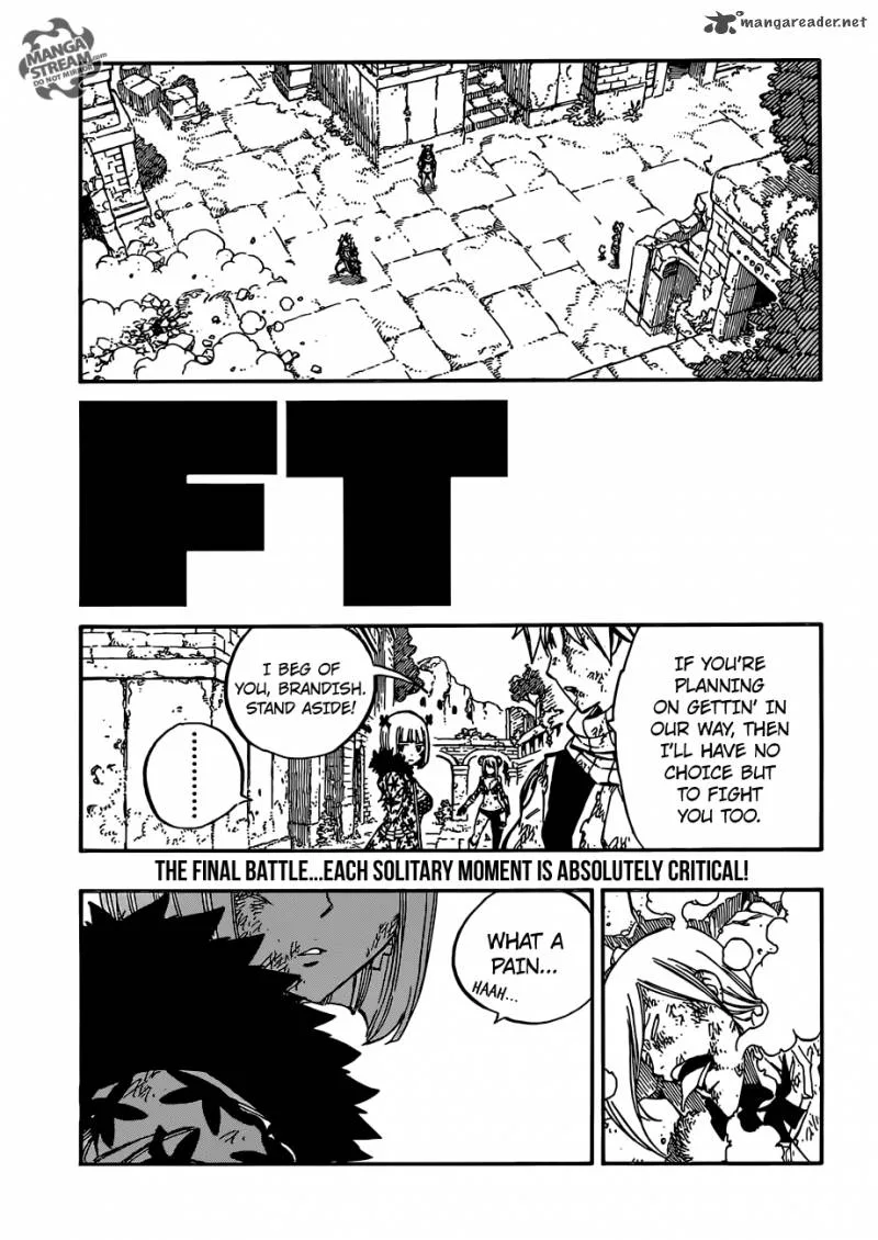 Fairy Tail Chapter 501 page 1