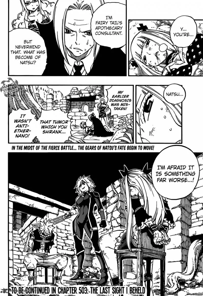 Fairy Tail Chapter 502 page 22