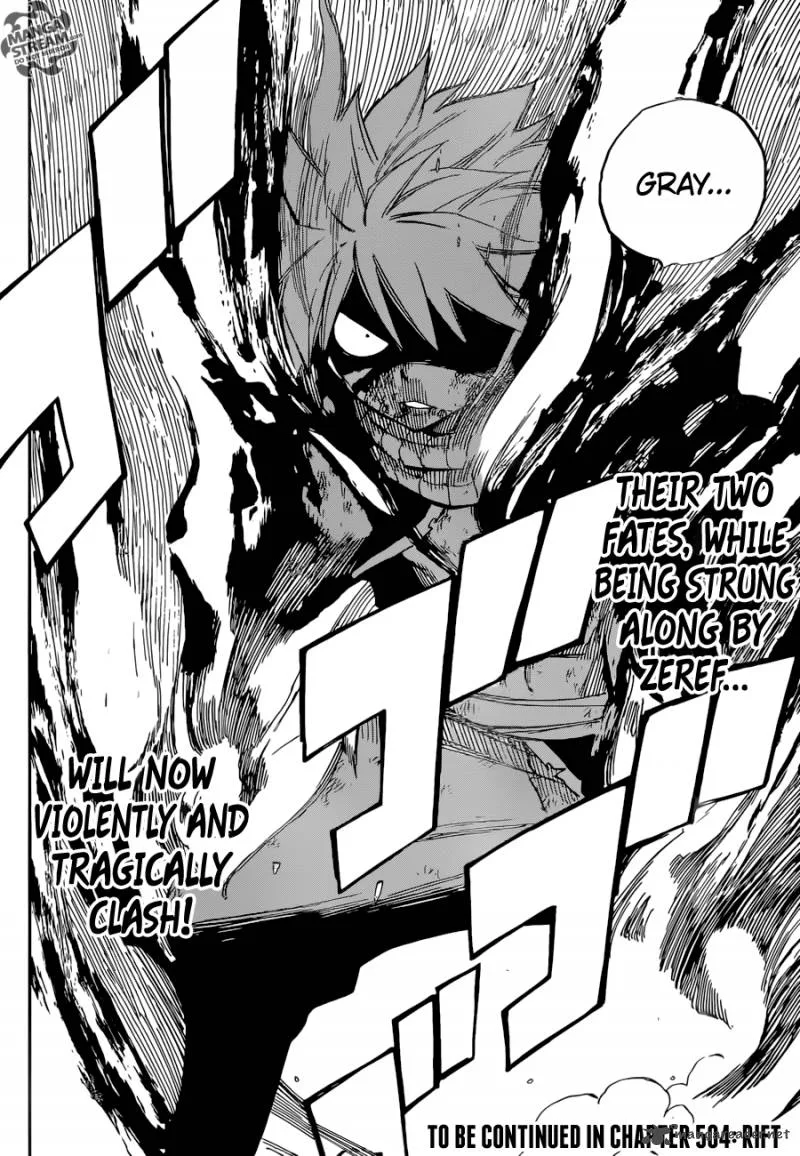 Fairy Tail Chapter 503 page 21
