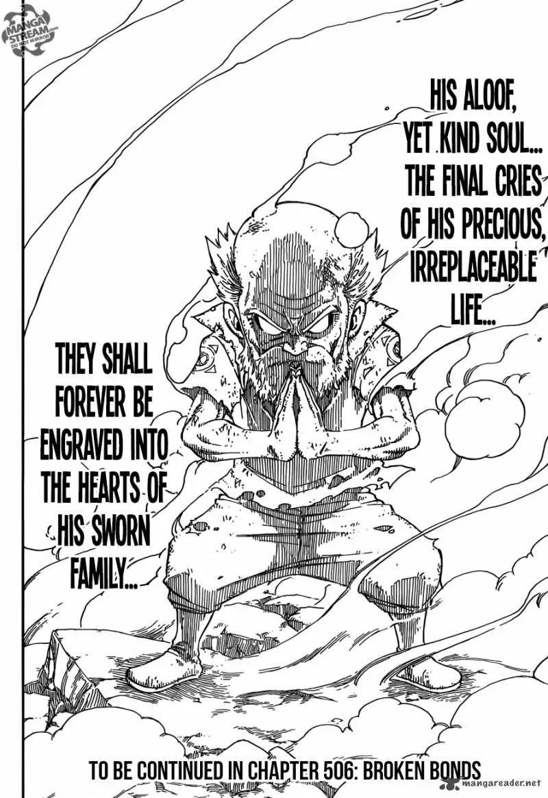 Fairy Tail Chapter 505 page 21