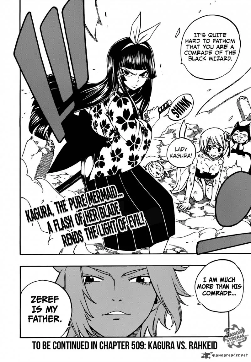 Fairy Tail Chapter 508 page 24