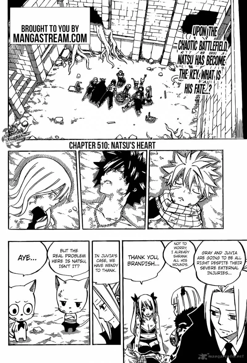 Fairy Tail Chapter 510 page 4