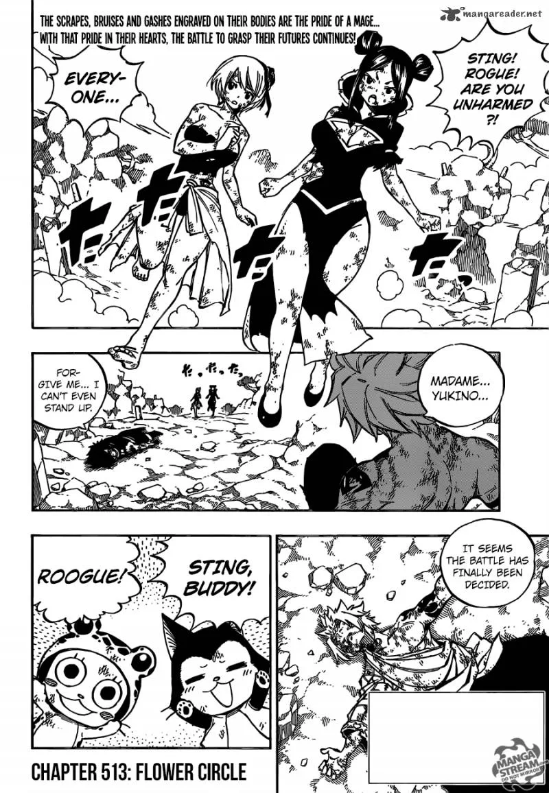 Fairy Tail Chapter 513 page 2