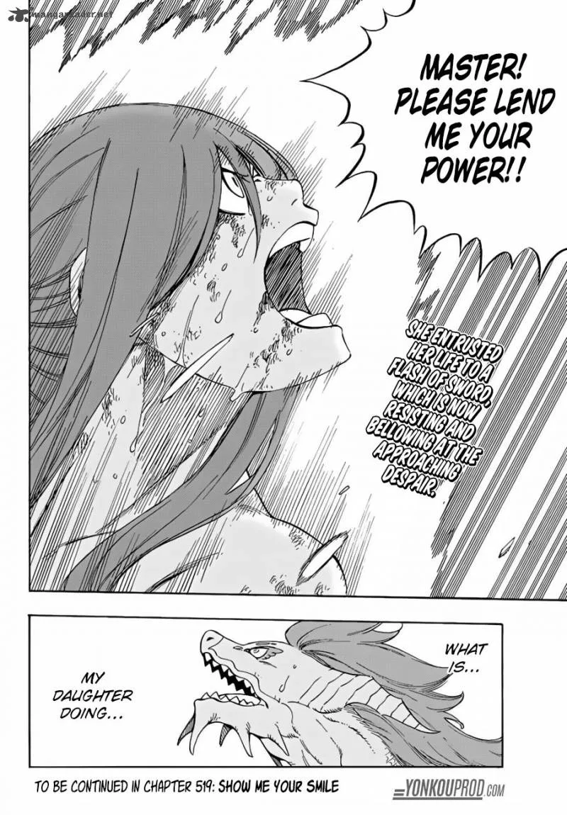 Fairy Tail Chapter 518 page 20