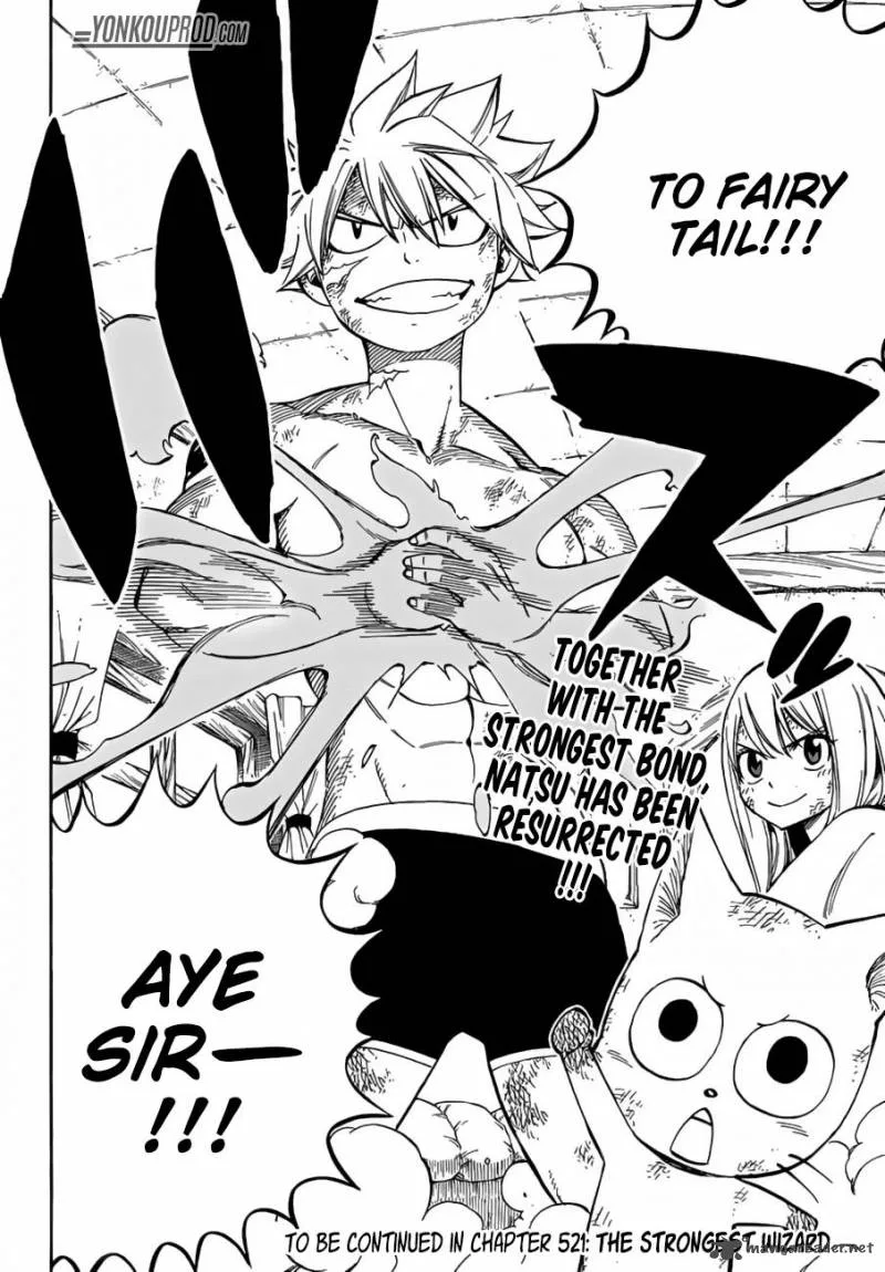Fairy Tail Chapter 520 page 19