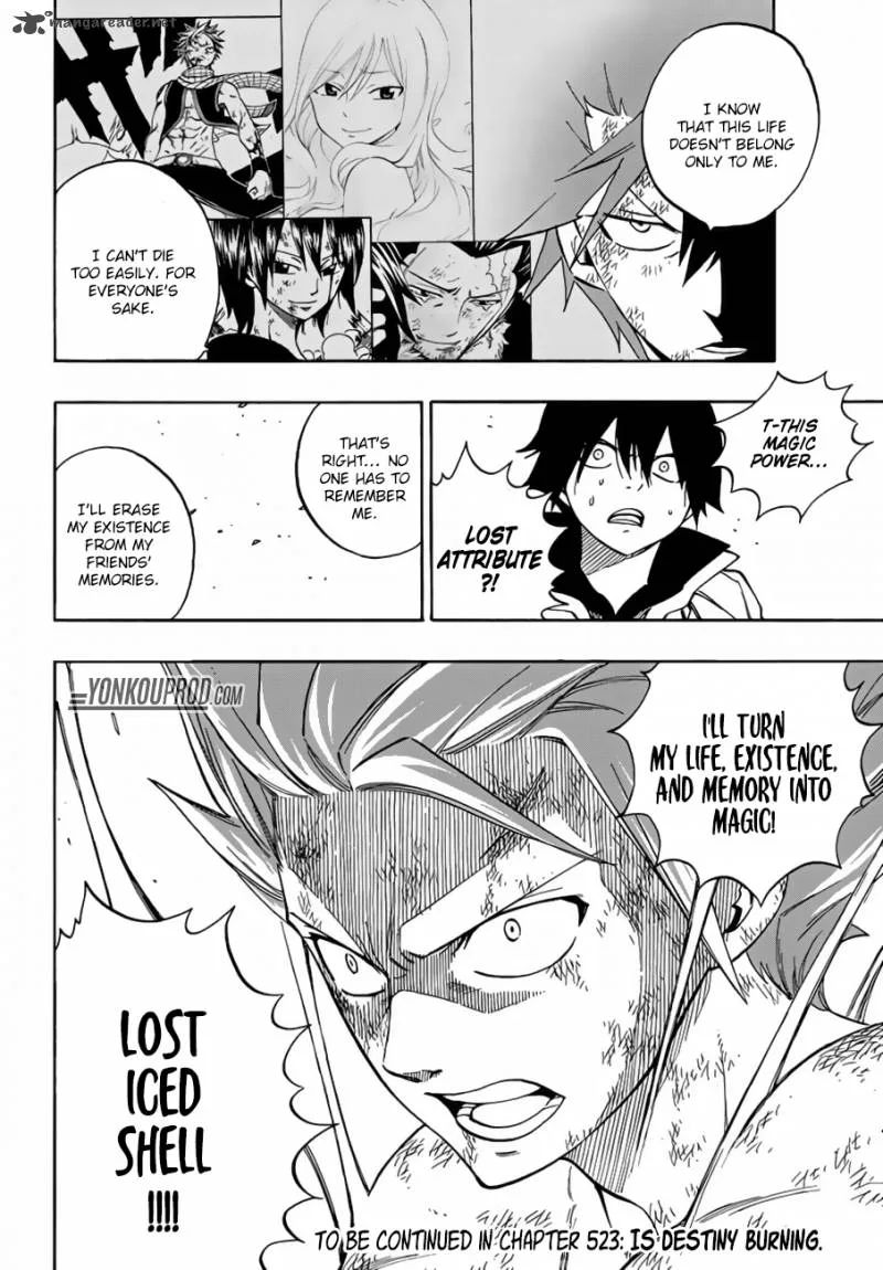 Fairy Tail Chapter 522 page 22