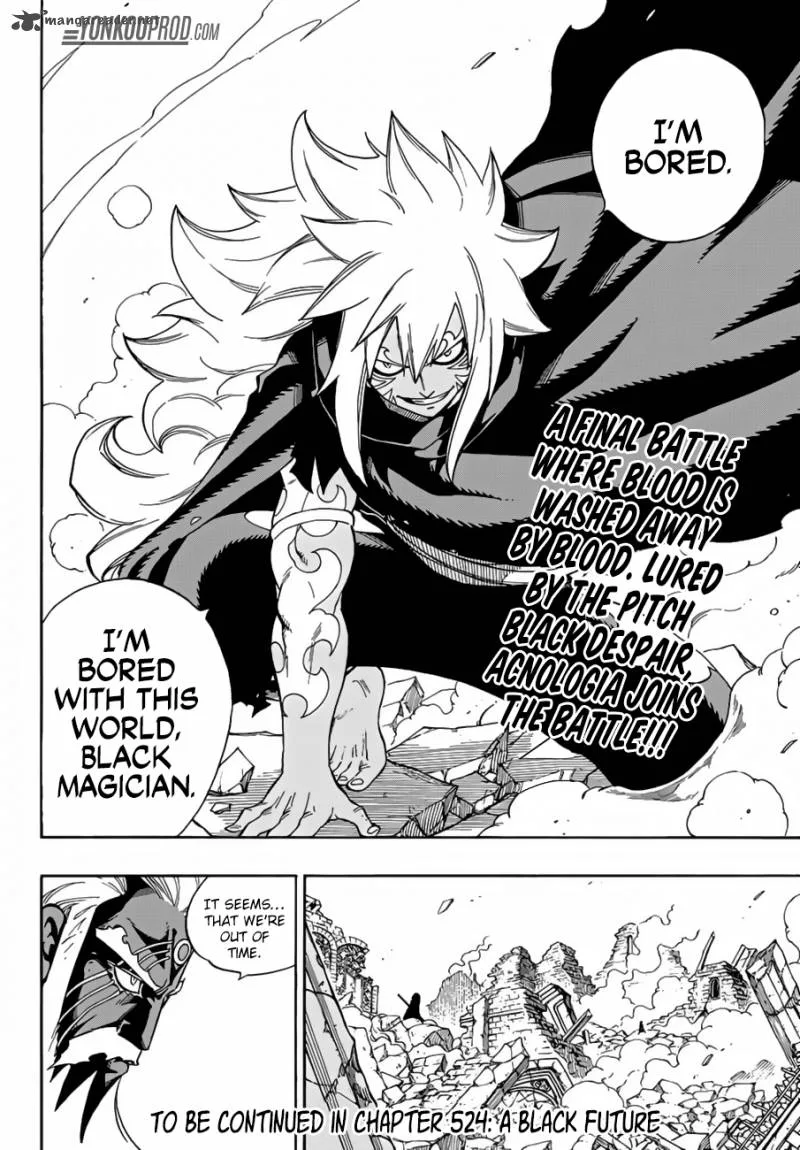 Fairy Tail Chapter 523 page 18