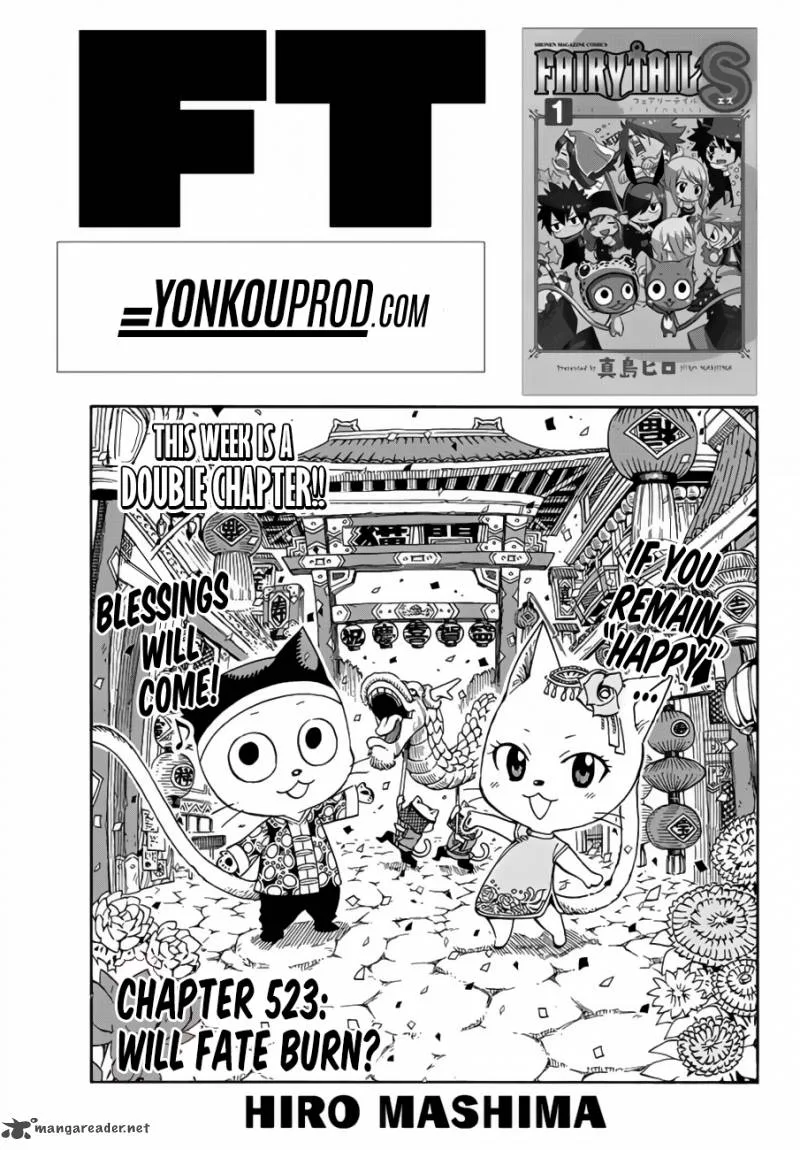 Fairy Tail Chapter 523 page 1