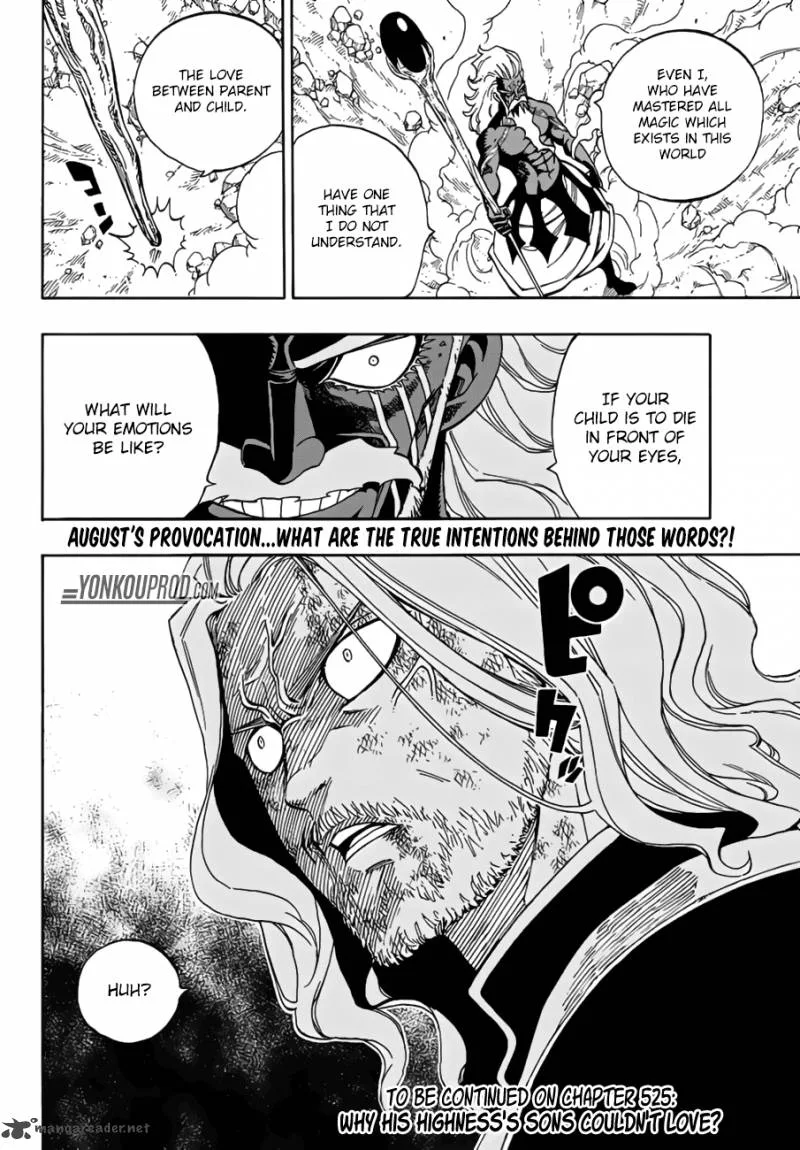 Fairy Tail Chapter 524 page 20