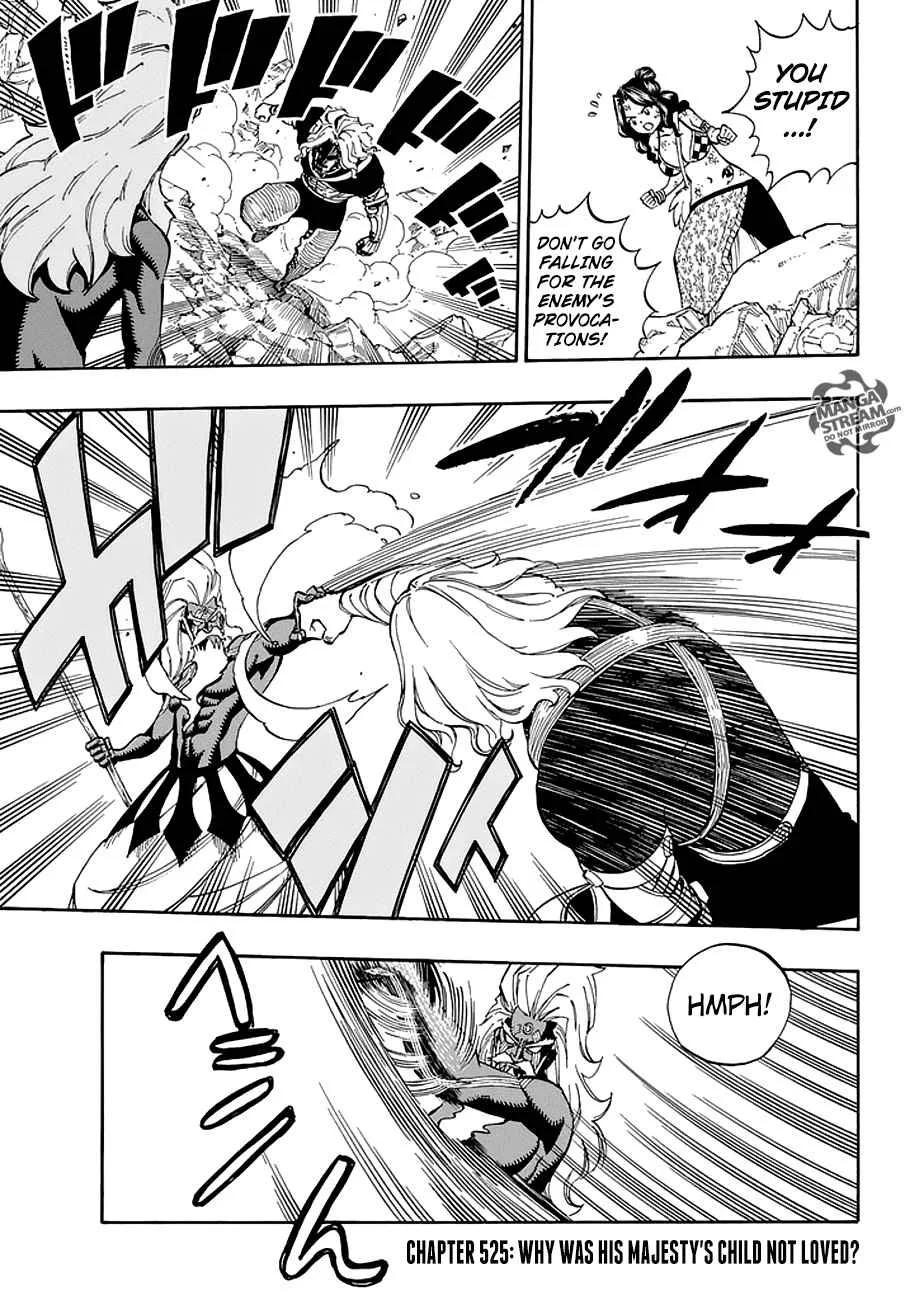 Fairy Tail Chapter 525 page 3
