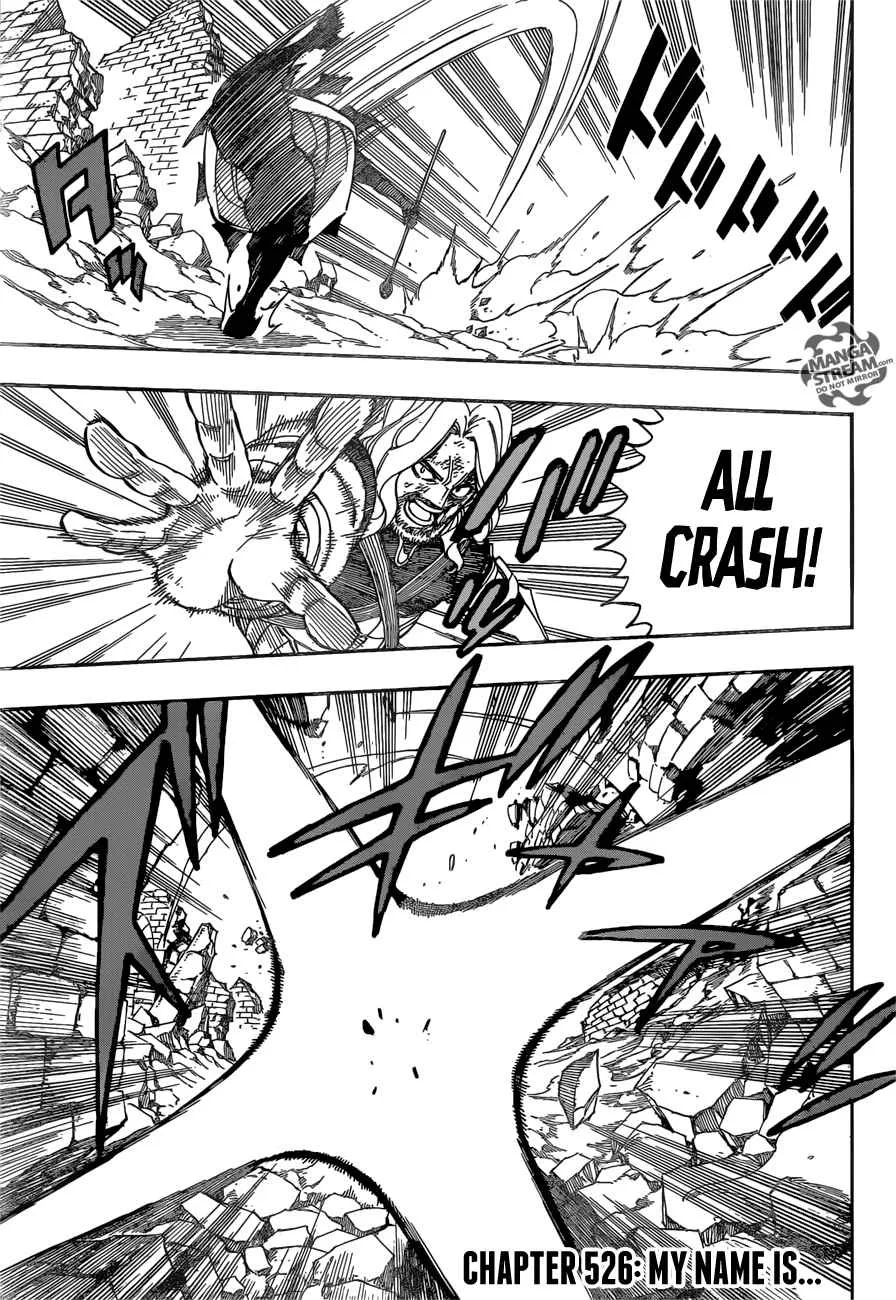 Fairy Tail Chapter 526 page 3