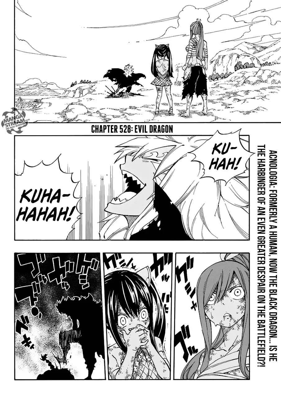 Fairy Tail Chapter 528 page 2