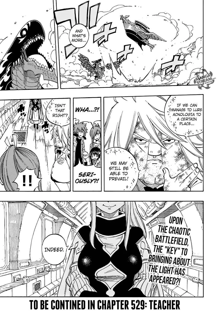 Fairy Tail Chapter 528 page 18