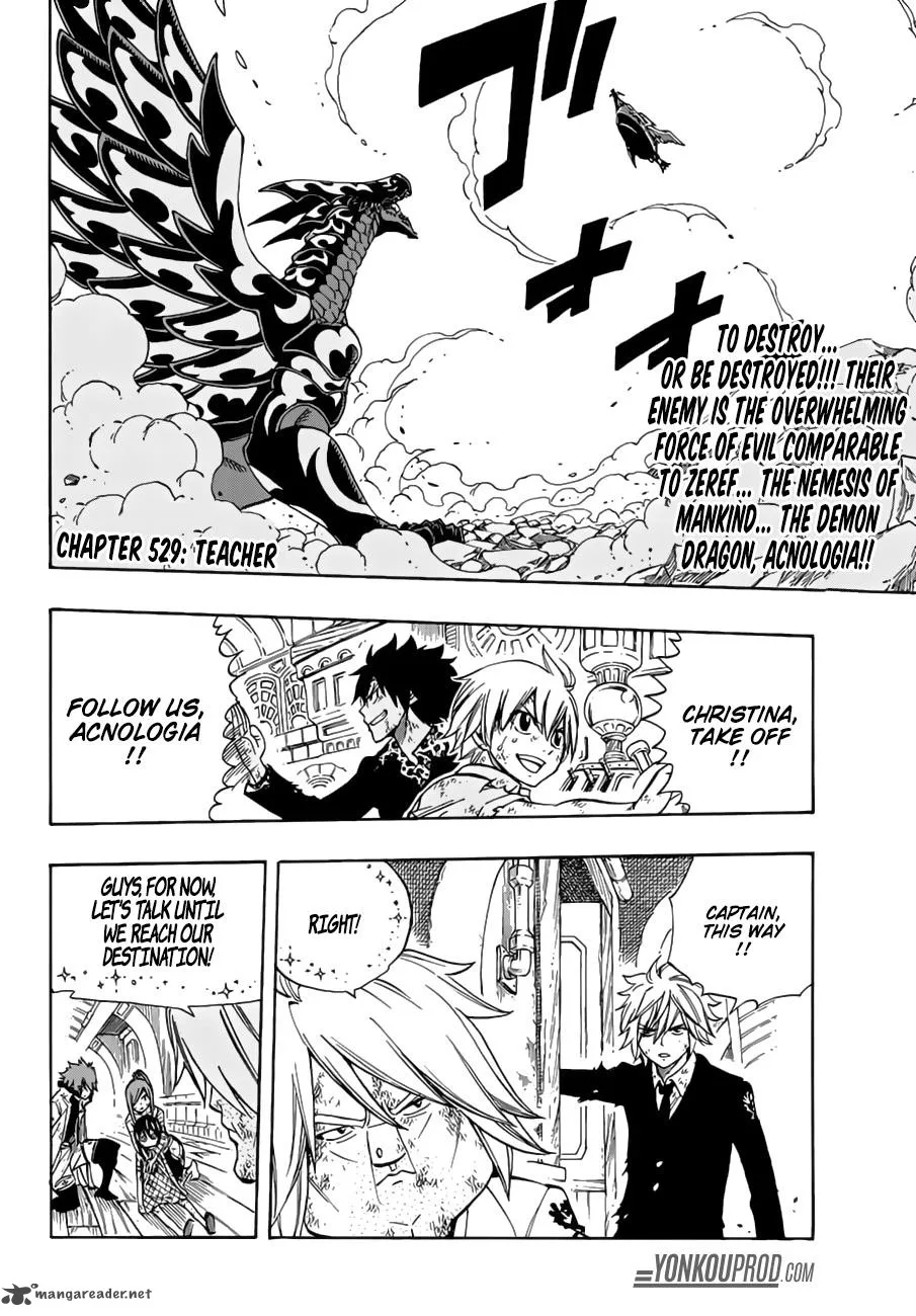 Fairy Tail Chapter 529 page 2