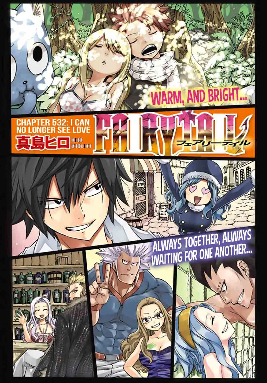 Fairy Tail Chapter 532 page 3