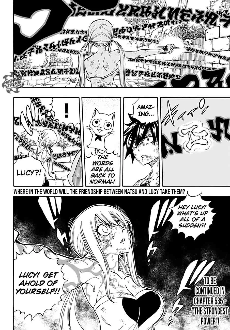 Fairy Tail Chapter 534 page 19