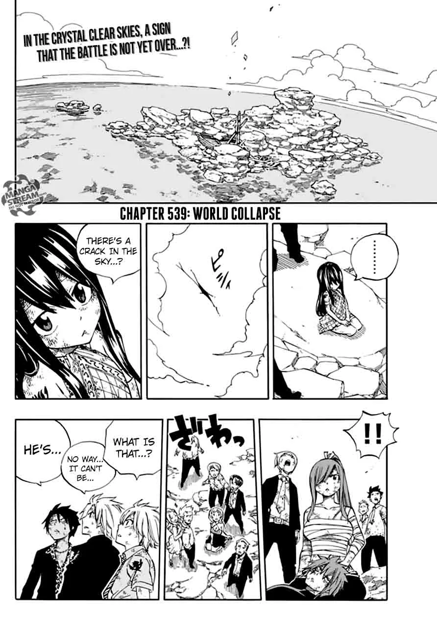 Fairy Tail Chapter 539 page 2