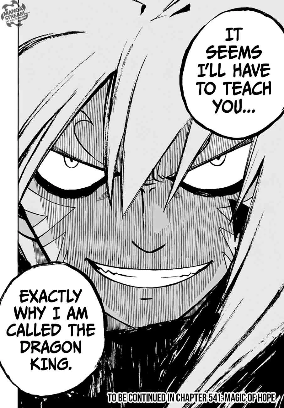 Fairy Tail Chapter 540 page 19