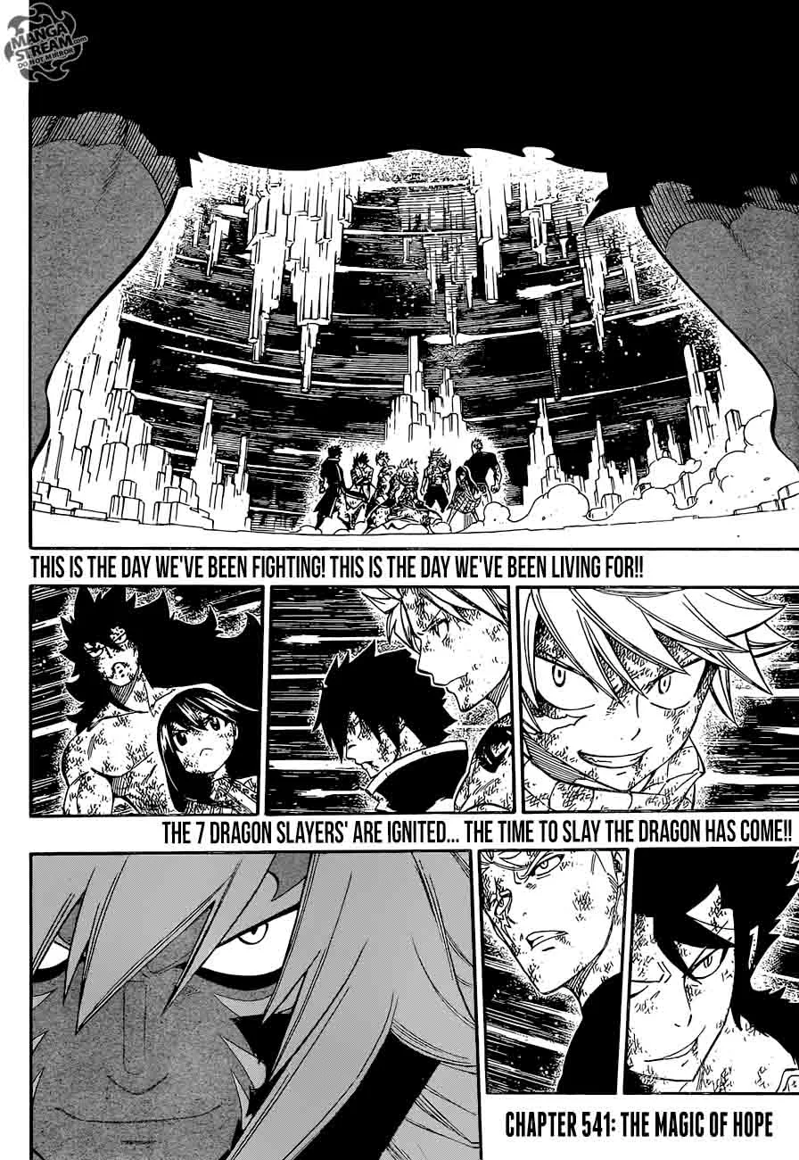 Fairy Tail Chapter 541 page 2