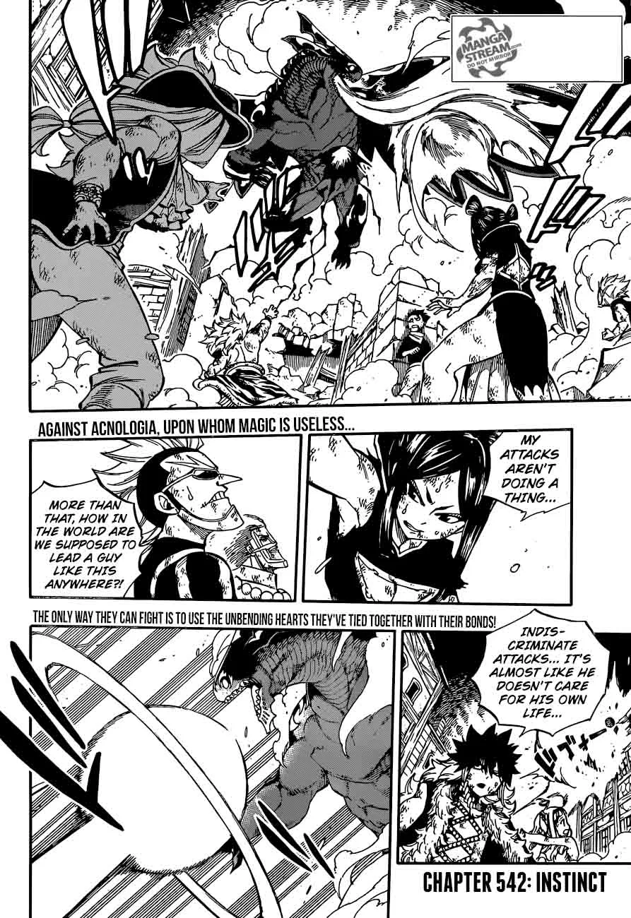 Fairy Tail Chapter 542 page 2