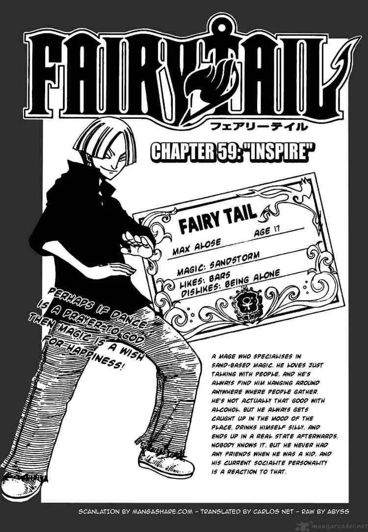 Fairy Tail Chapter 59 page 1
