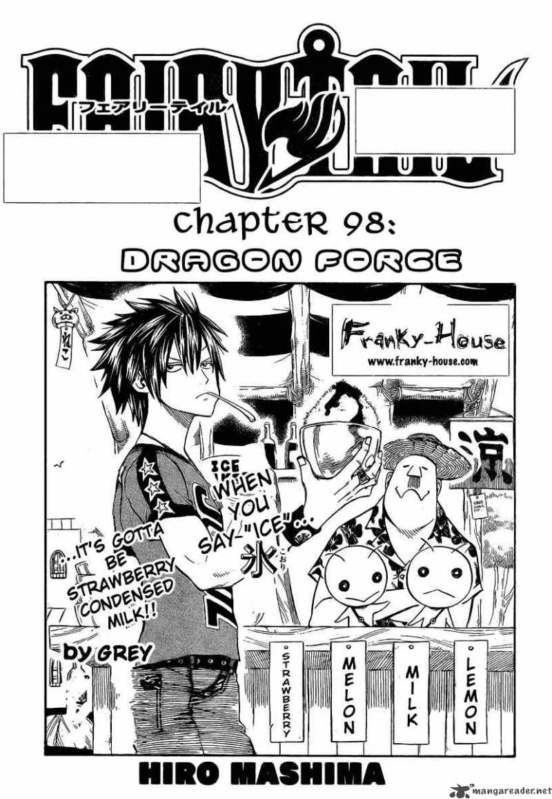 Fairy Tail Chapter 98 page 2
