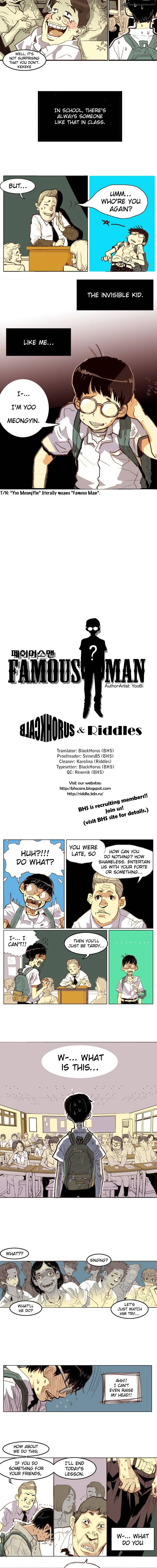 Famous Man Chapter 1 page 3