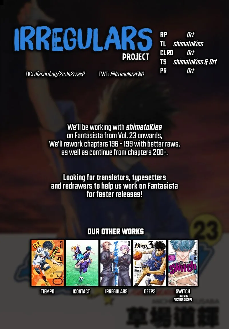 Fantasista Chapter 200 page 18