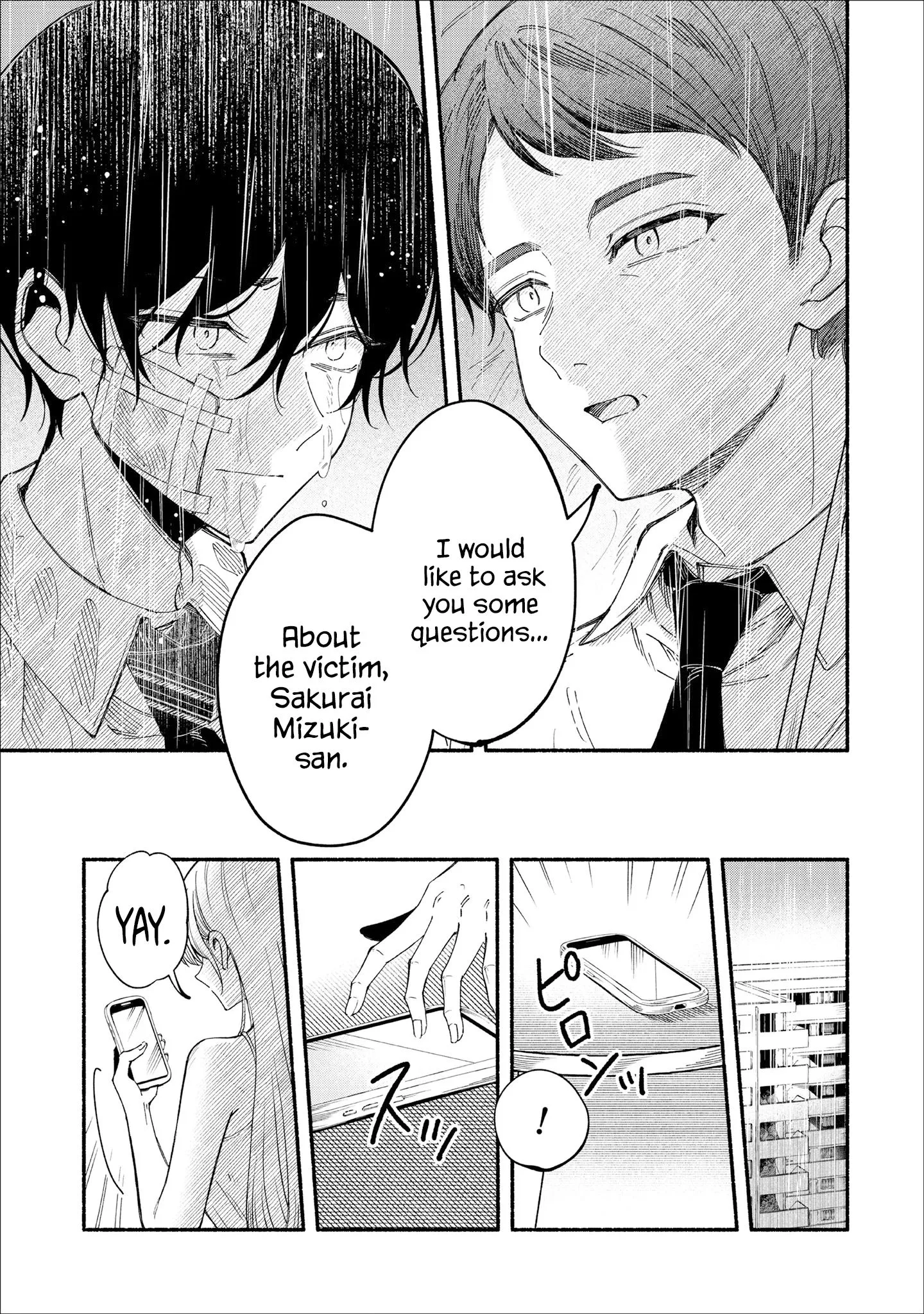 Fascinated by a beautiful dead face Chapter 3.2 page 14