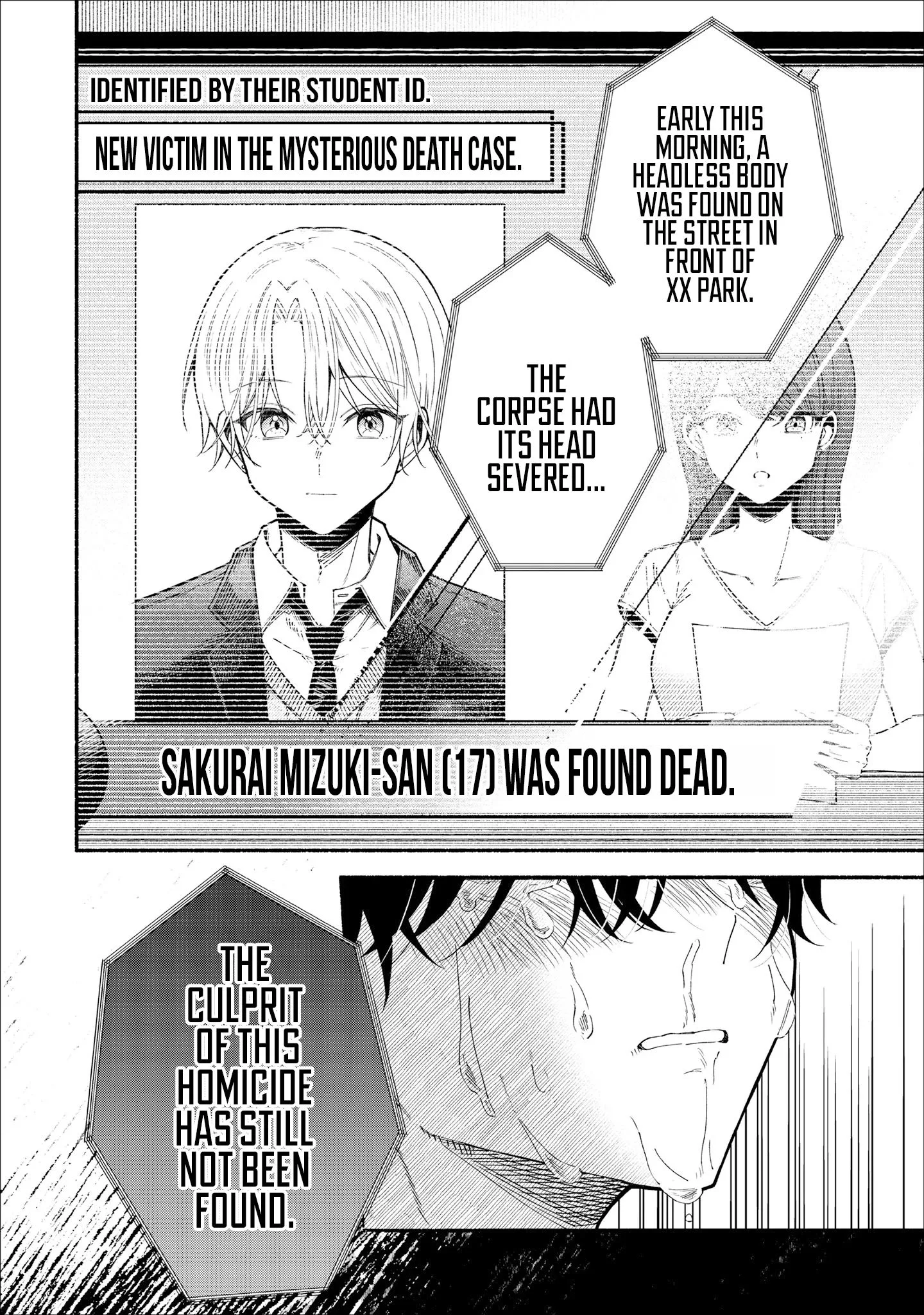 Fascinated by a beautiful dead face Chapter 3.2 page 5